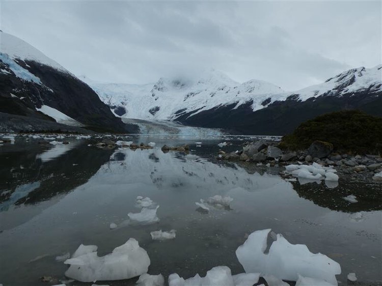 Glaciar Finlandia, Cordillera Darwin, marzo 2023 (Foto: Franzisca Temme)