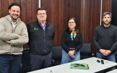 En línea de seguir avanzando en conservación y biodiversidad el Campus Los Ángeles se reunió con CMPC