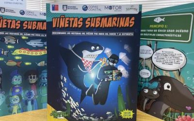 COPAS COASTAL publica con éxito libro de cómics realizado realizado por niñas, niños y adolescentes del Biobío