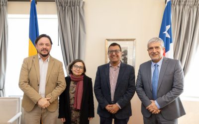 Autoridades universitarias se reúnen con el nuevo Director ejecutivo de la Unidad de Desarrollo Tecnológico UdeC