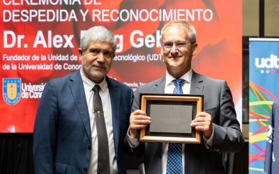 Una vida dedicada a la innovación: Dr. Alex Berg es reconocido tras dejar la dirección ejecutiva de la UDT