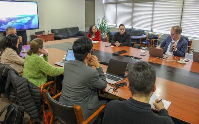 Investigadores de universidad belga exploraron en la UdeC nuevas oportunidades de colaboración