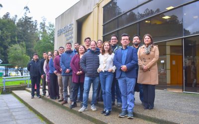 Representantes de Antofagasta Minerals visitaron la UdeC para conocer capacidades de I+D